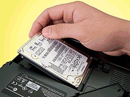 Swap laptop hard on sale drive