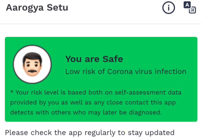How India's Coronavirus Contact Tracing app works
