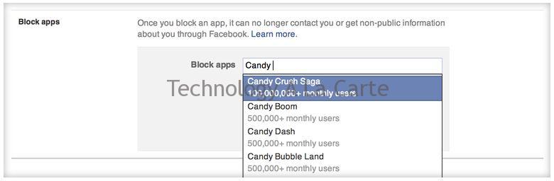 Block application invites in facebook