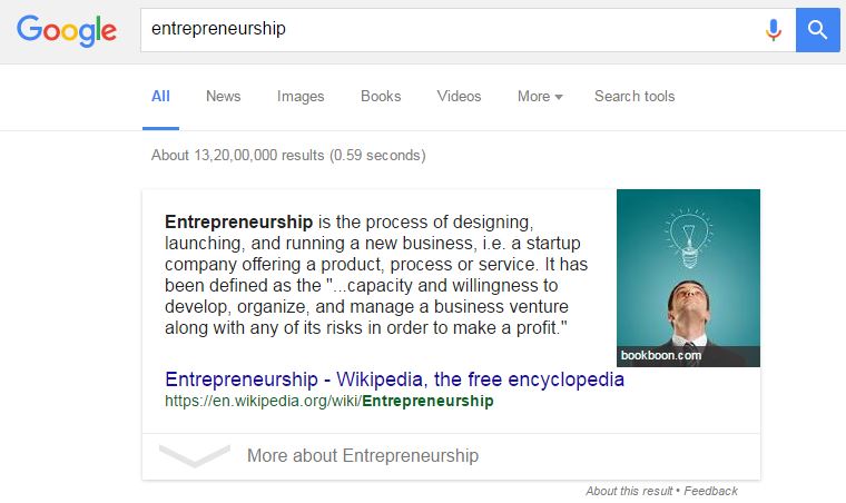 Definition Of Entrepreneurship