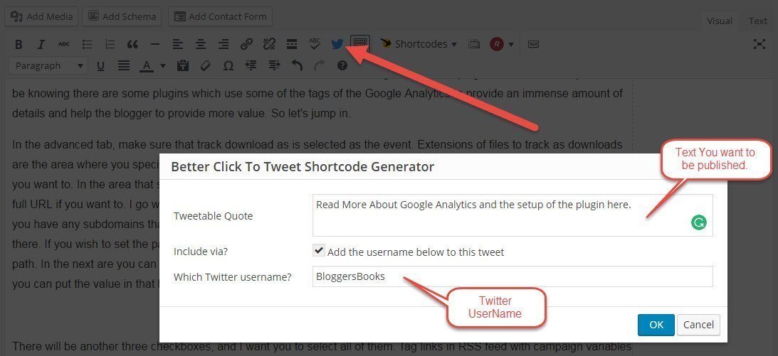 Better Click To Tweet Plugin Review And Usage example